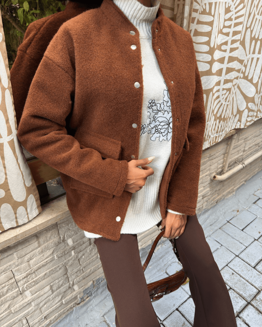 Lavinia Astarlı Suni Kürk Teddy Ceket 