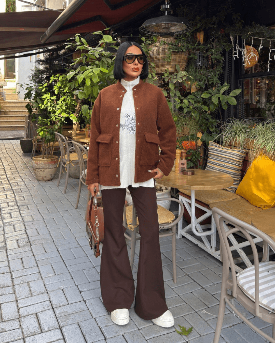 Lavinia Astarlı Suni Kürk Teddy Ceket 