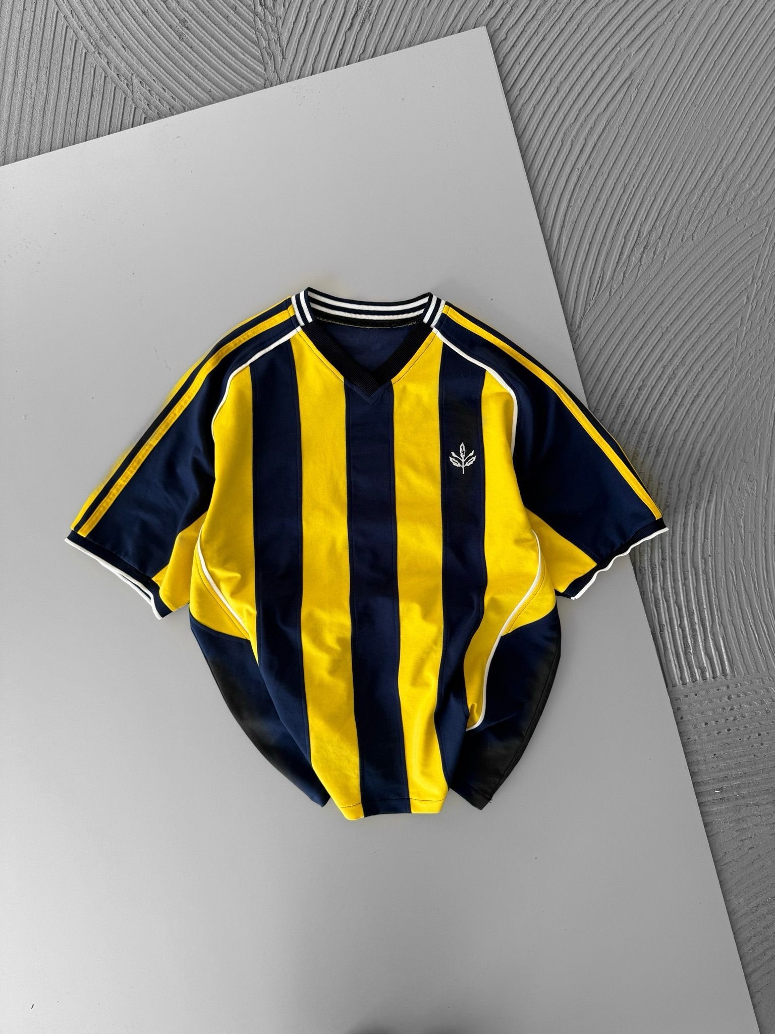 LACİVERT ÇUBUKLU FB TSHIRT