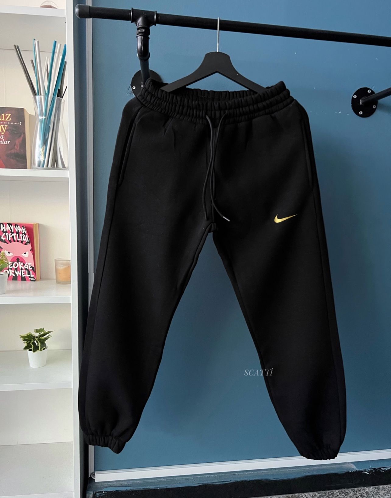 SİYAH GOLD NIKE EŞOFMAN (SC229)