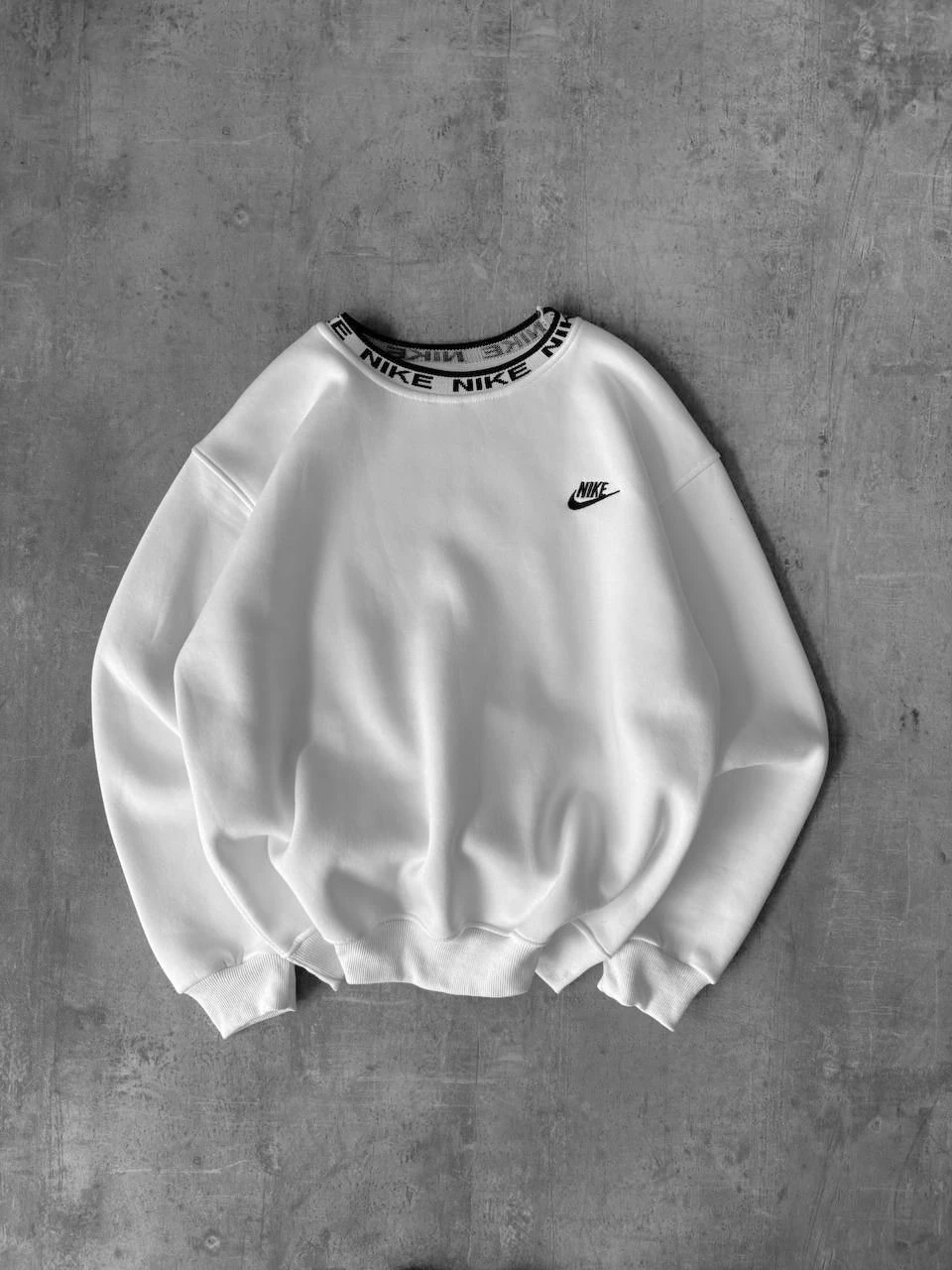 BEYAZ YAKA NIKE SWEAT (SC567)