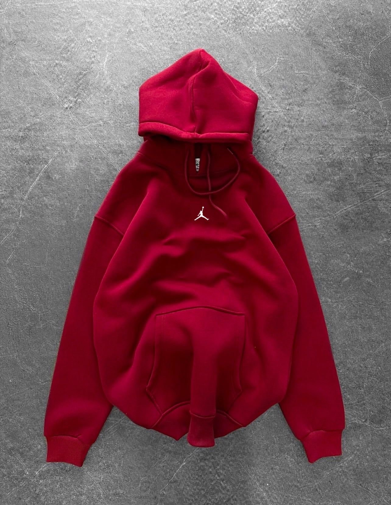 KIRMIZI KAPİŞONLU JORDAN SWEAT (SC499)