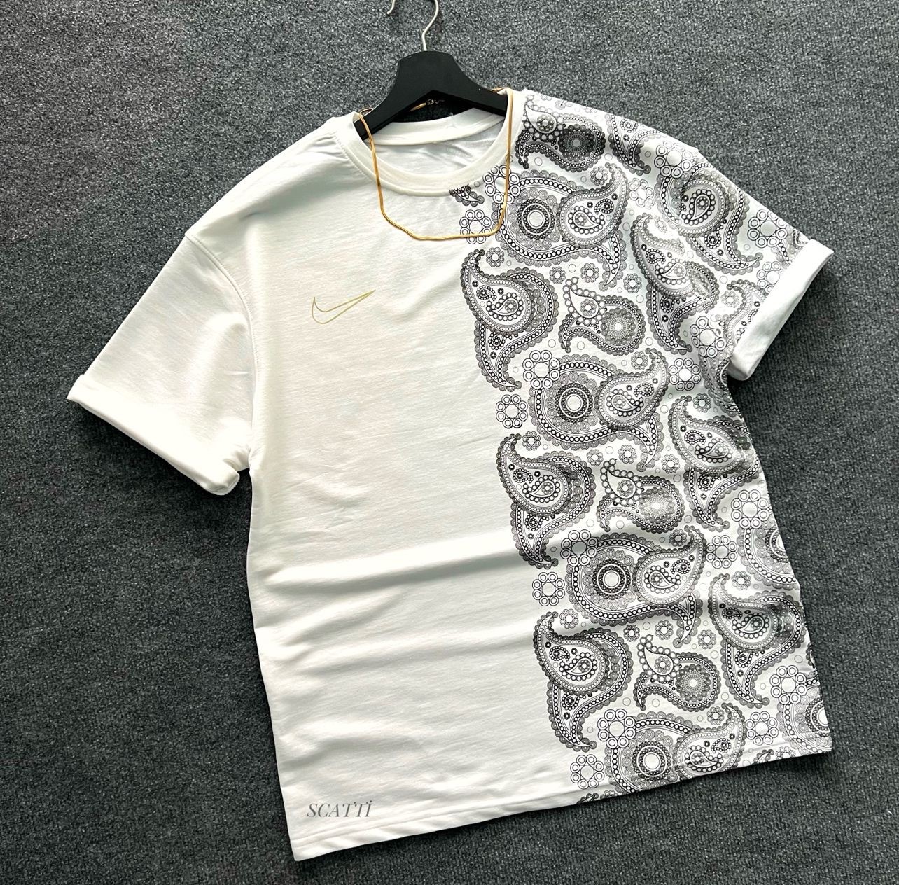 BEYAZ ÇİNİ ÇERÇEVE TSHIRT (SC225)