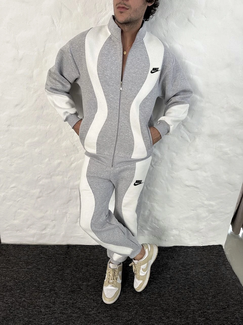 GRİ DALGA UFACIK TAKIM (SC597)