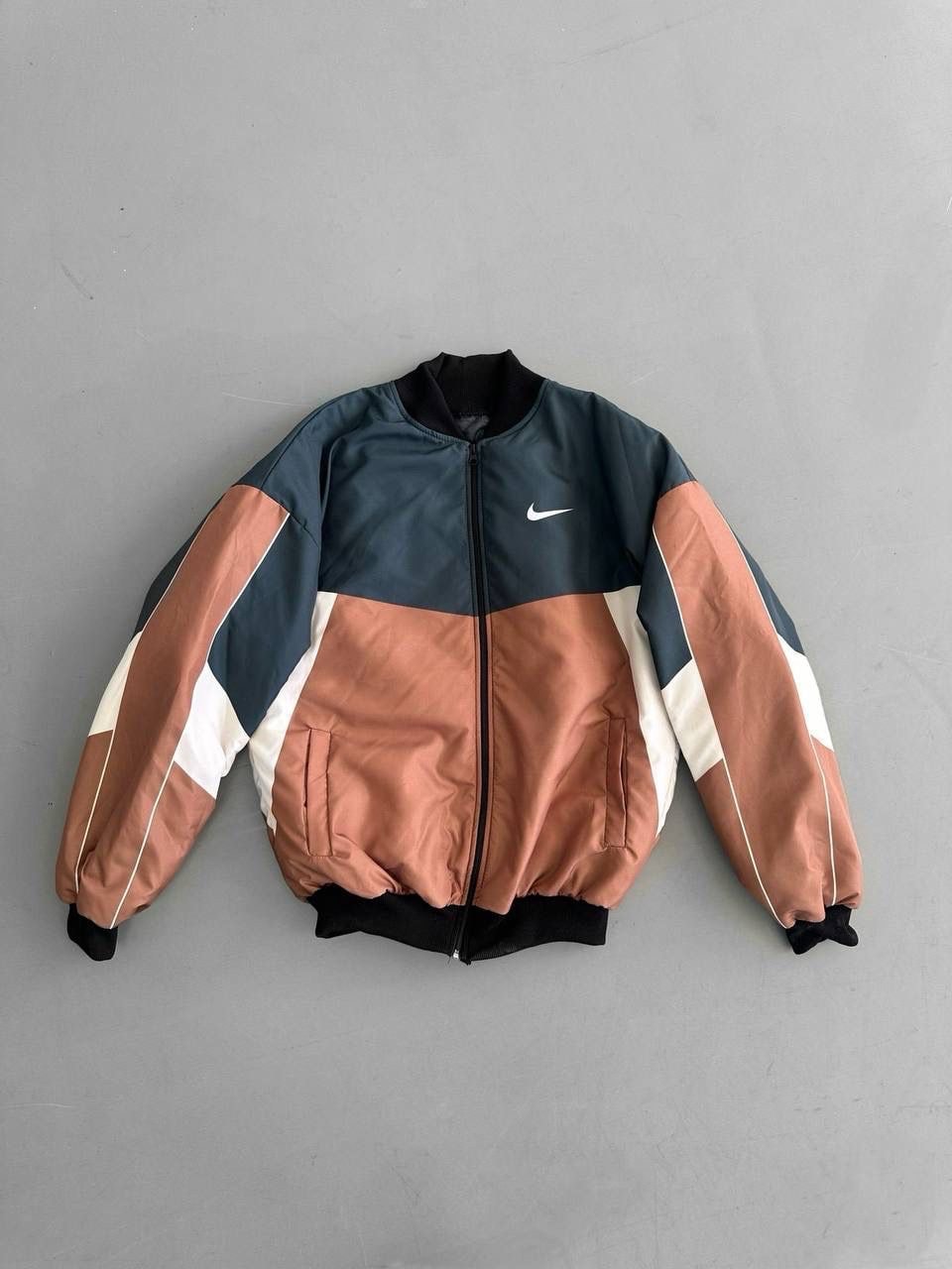 ORANGE NIKE BOMBER (SC327)