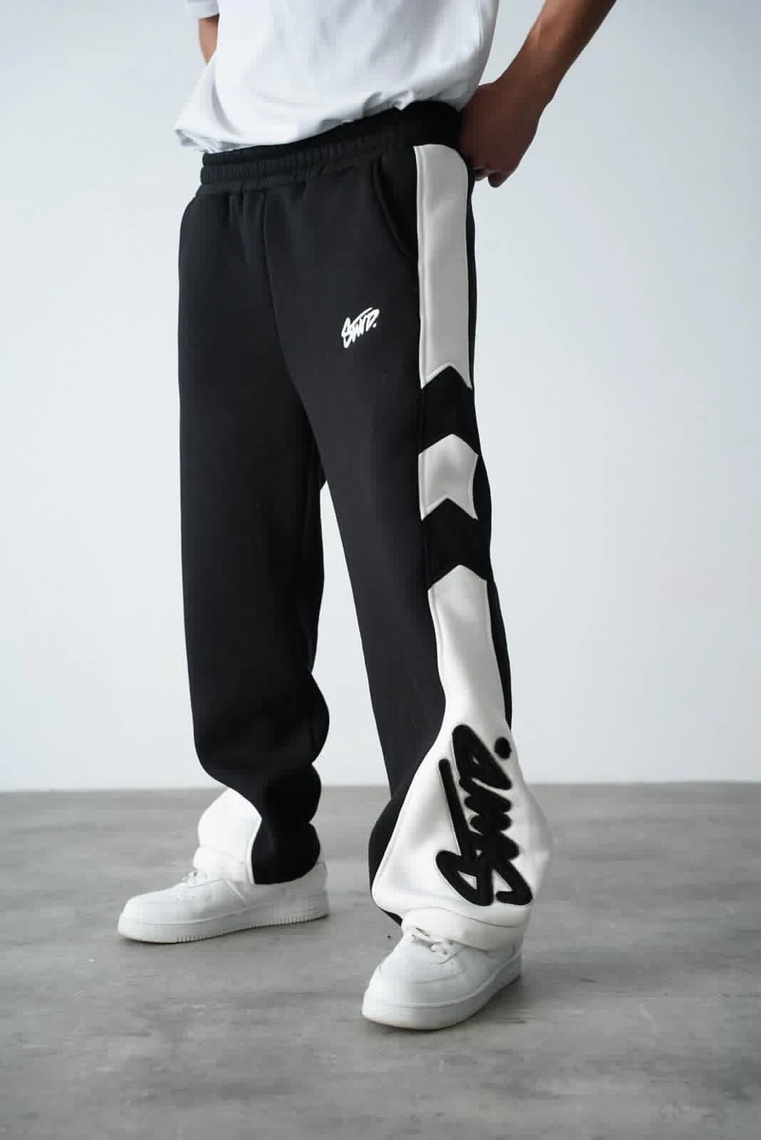 SİYAH NAKIŞ STWD EŞOFMAN (SC610)