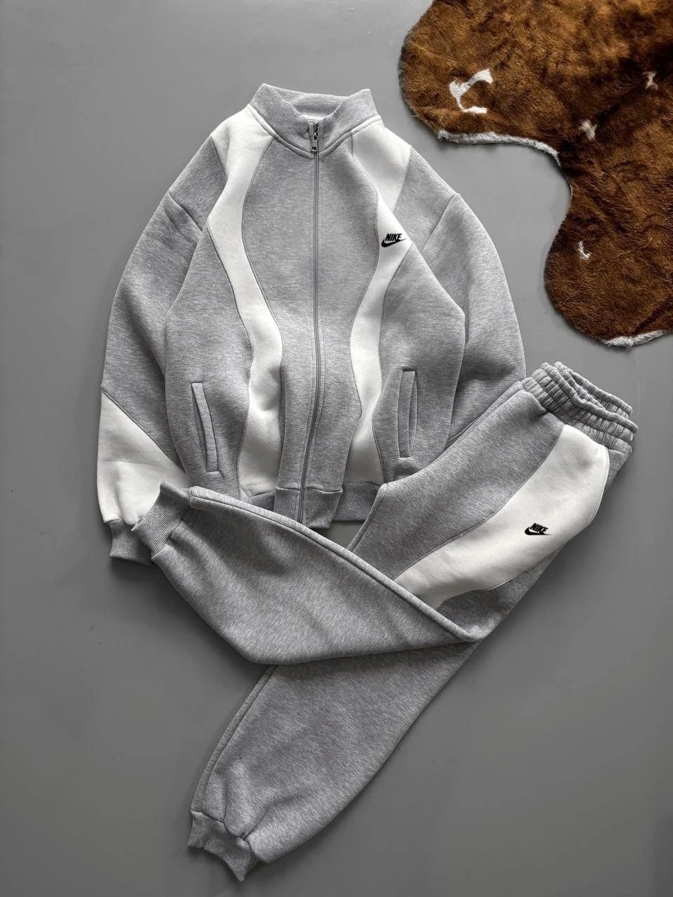 GRİ DALGA UFACIK TAKIM (SC597)