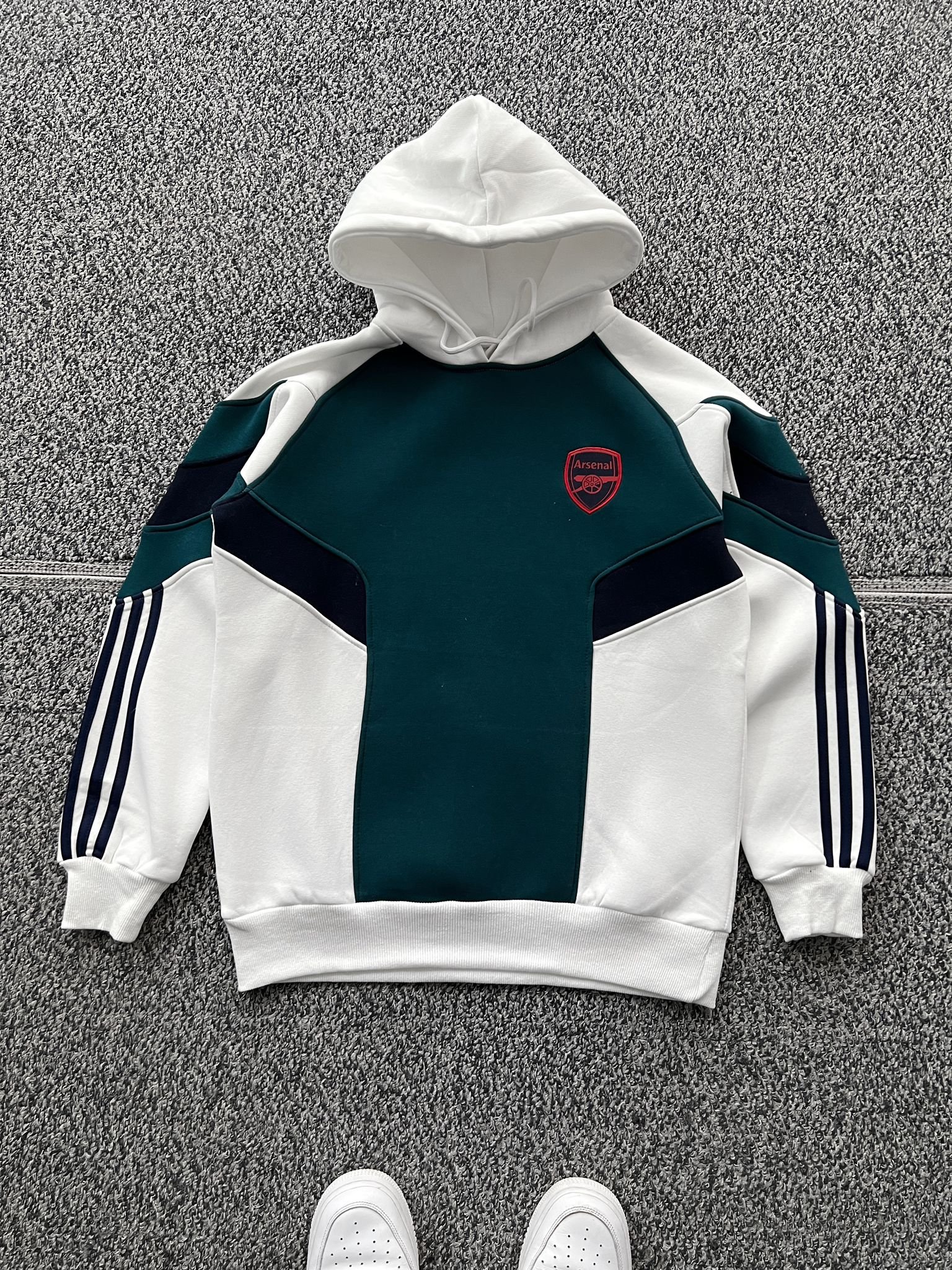 PETROL KAPİŞONLU ARSENAL SWEAT