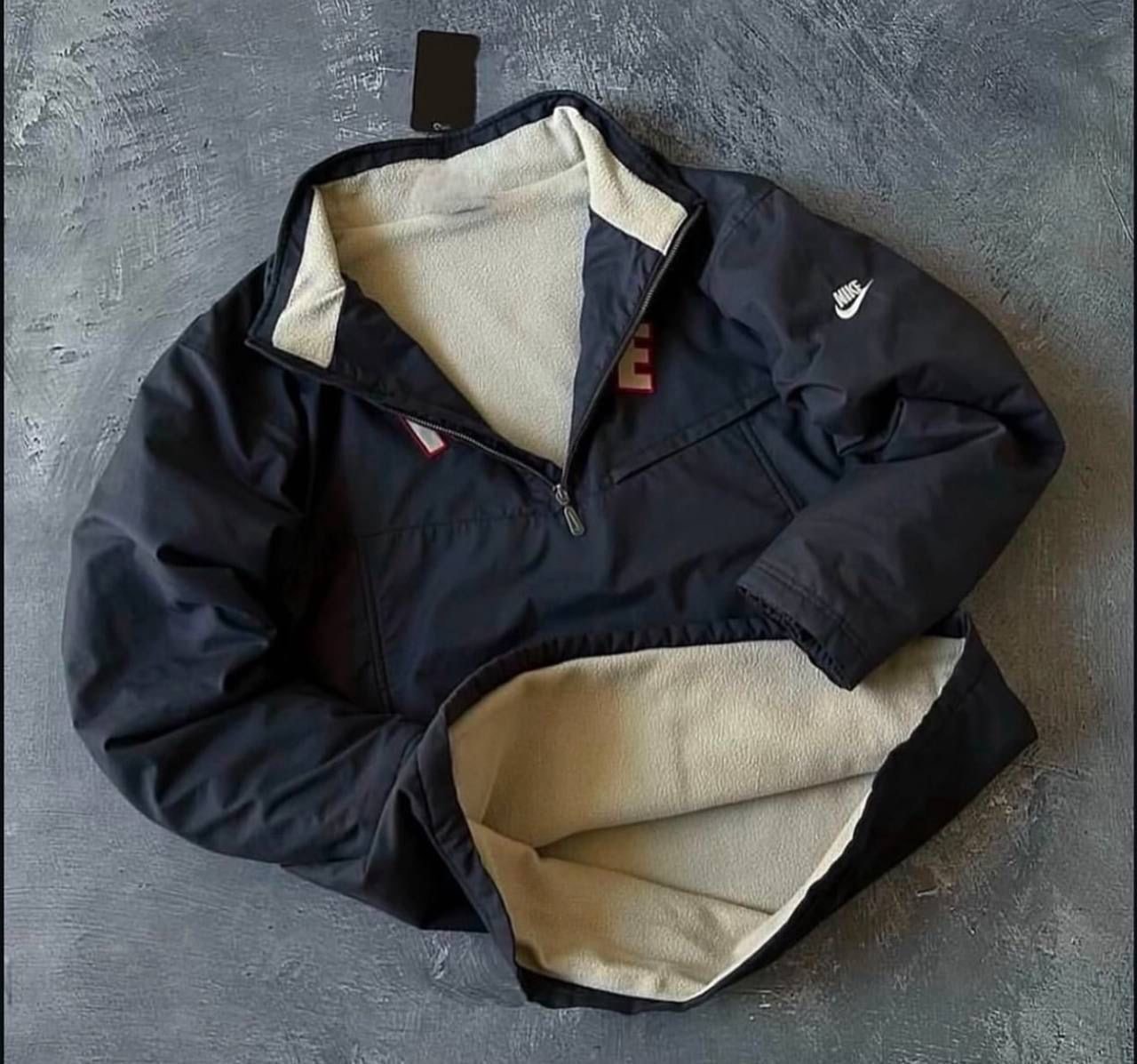 YARIM FERMUAR NIKE SWEAT (SC473)