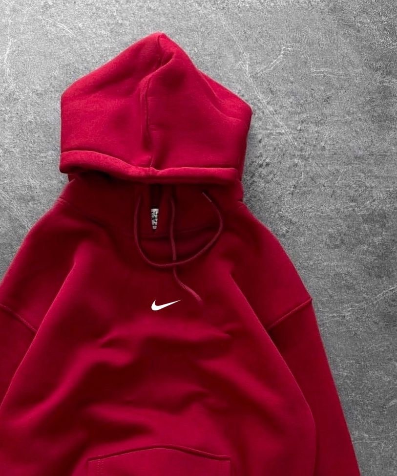 KIRMIZI KAPİŞONLU FLEXI NIKE SWEAT (SC464)