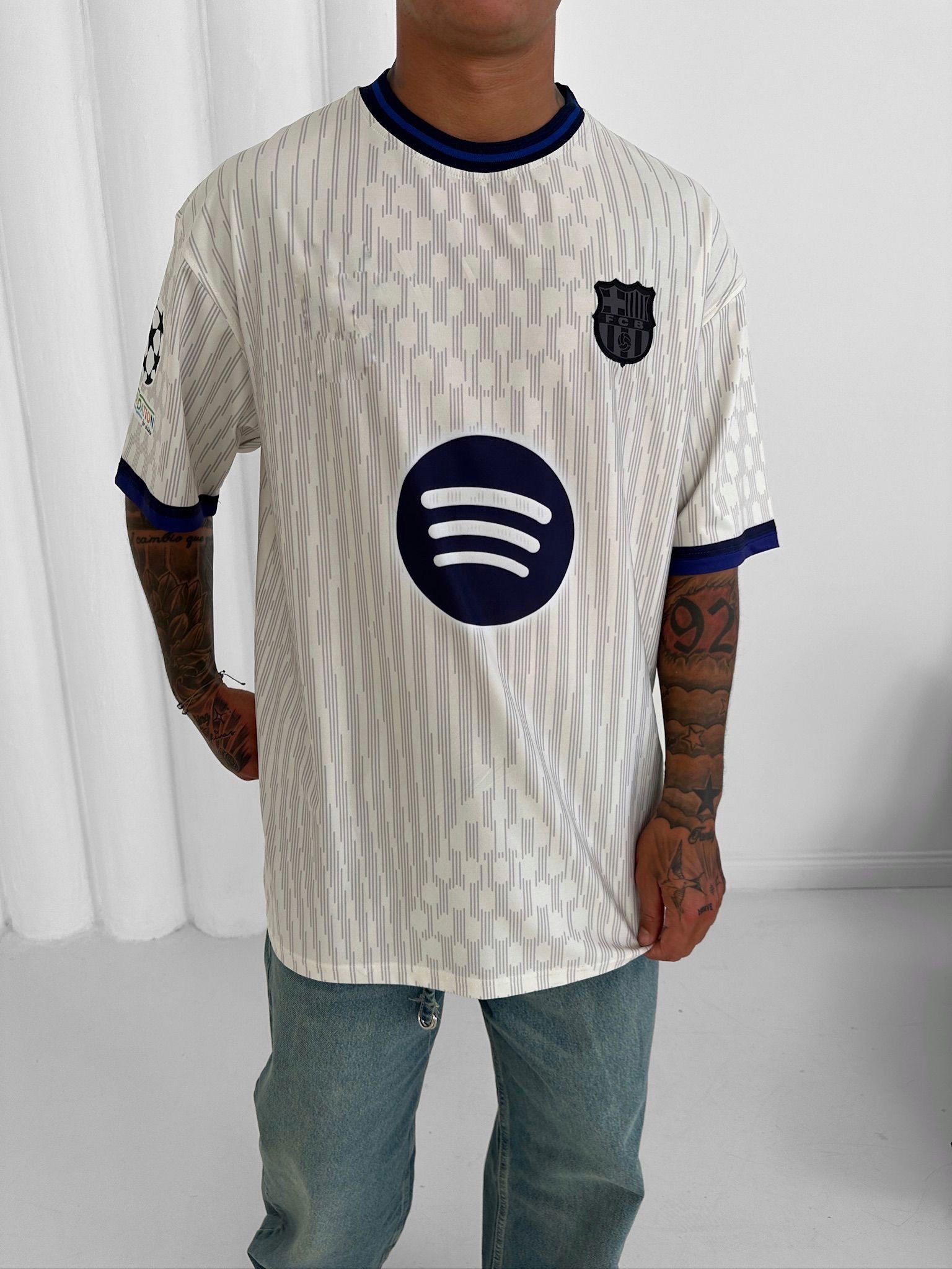 BEYAZ FCB TSHIRT