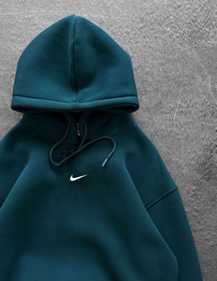 PETROL KAPİŞONLU FLEXI NIKE SWEAT (SC463)