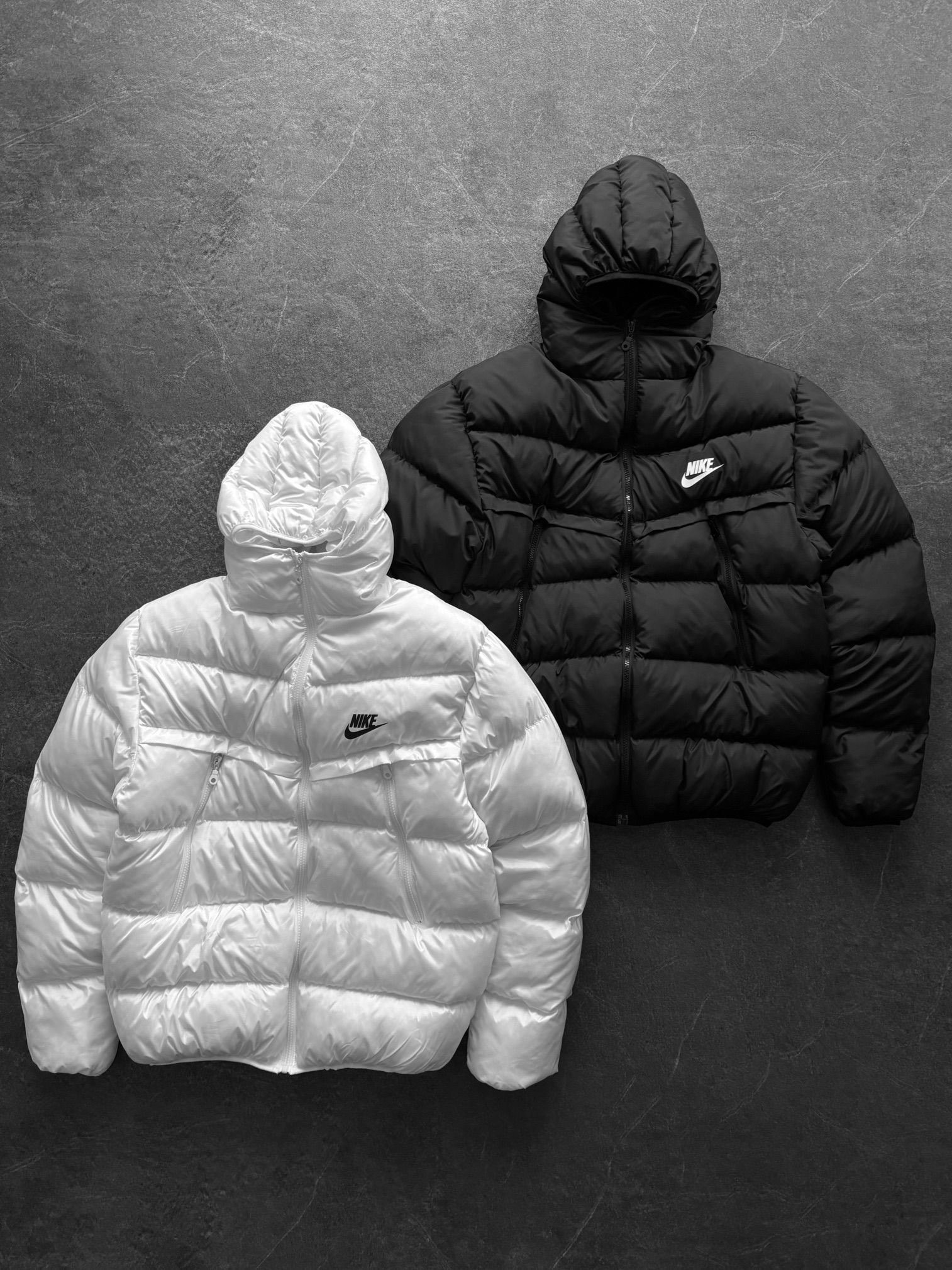 BEYAZ NIKE ŞİŞME MONT (SC433)