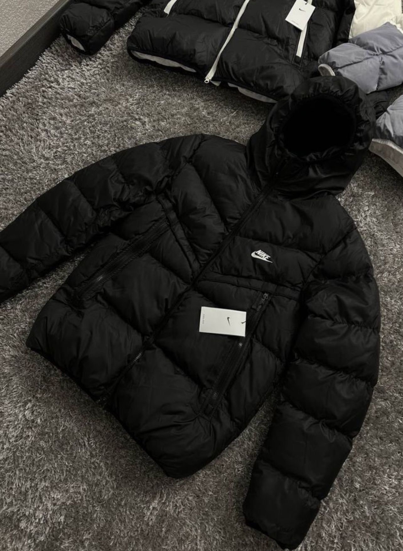 SİYAH NIKE ŞİŞME MONT (SC434)