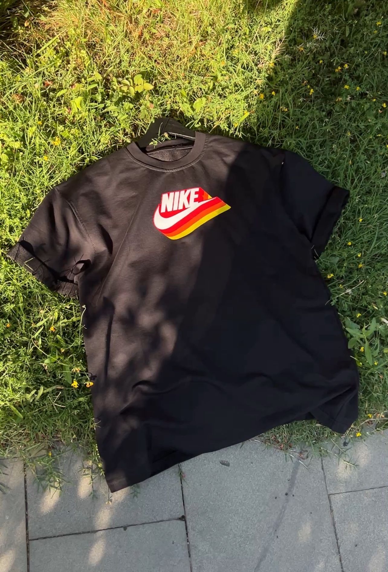 SİYAH GÖKKUŞAĞI NIKE TSHIRT (SC241)