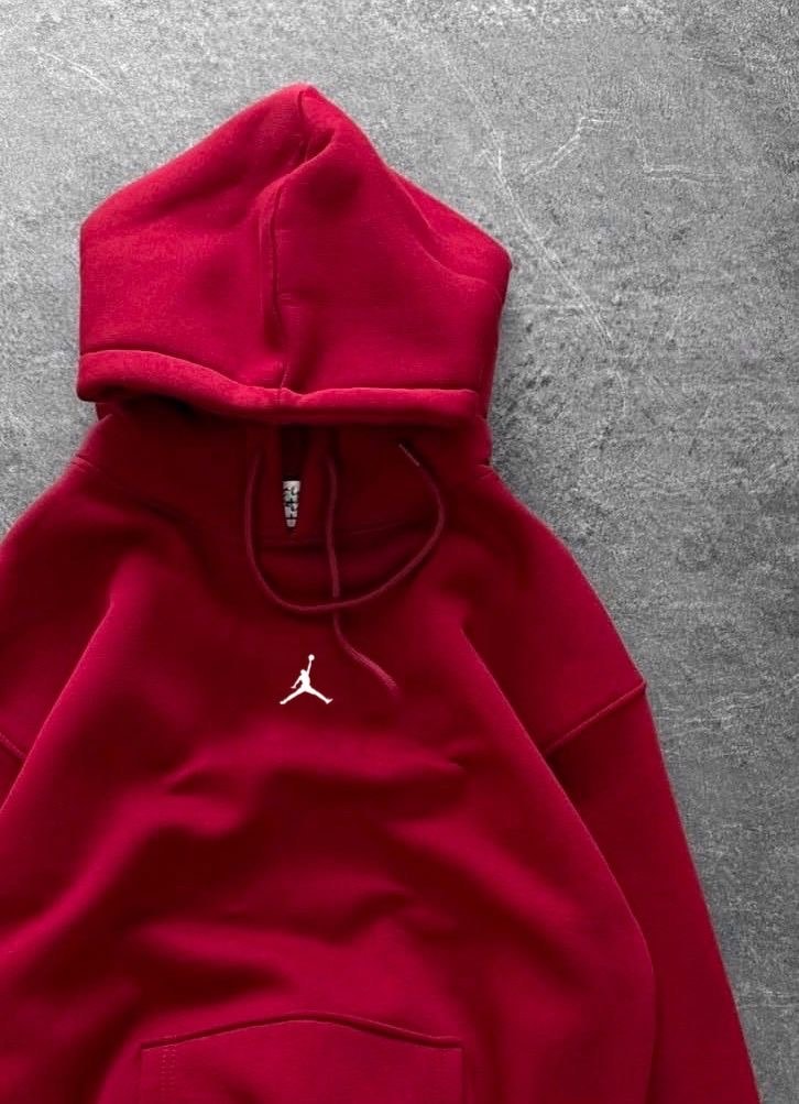 KIRMIZI KAPİŞONLU JORDAN SWEAT (SC499)