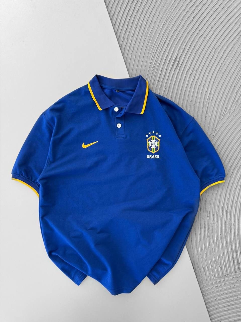MAVİ YAKA BRASIL TSHIRT