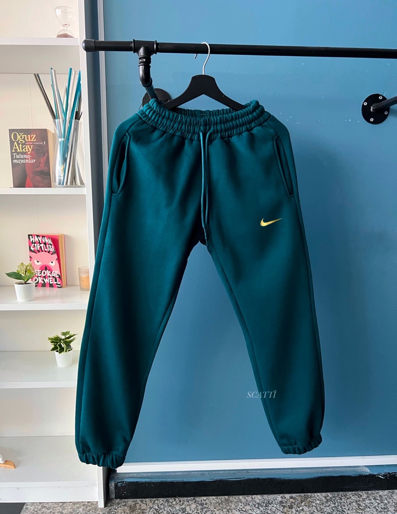 PETROL GOLD NIKE EŞOFMAN (SC334)