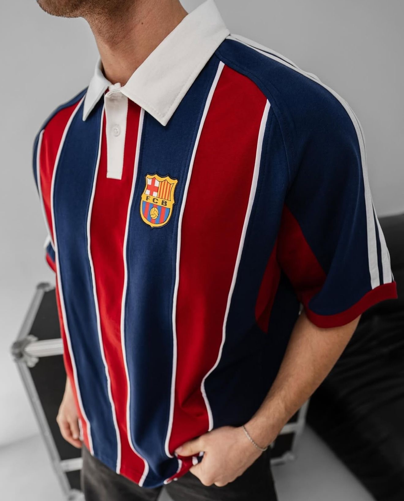 DÜĞME FCB TSHIRT