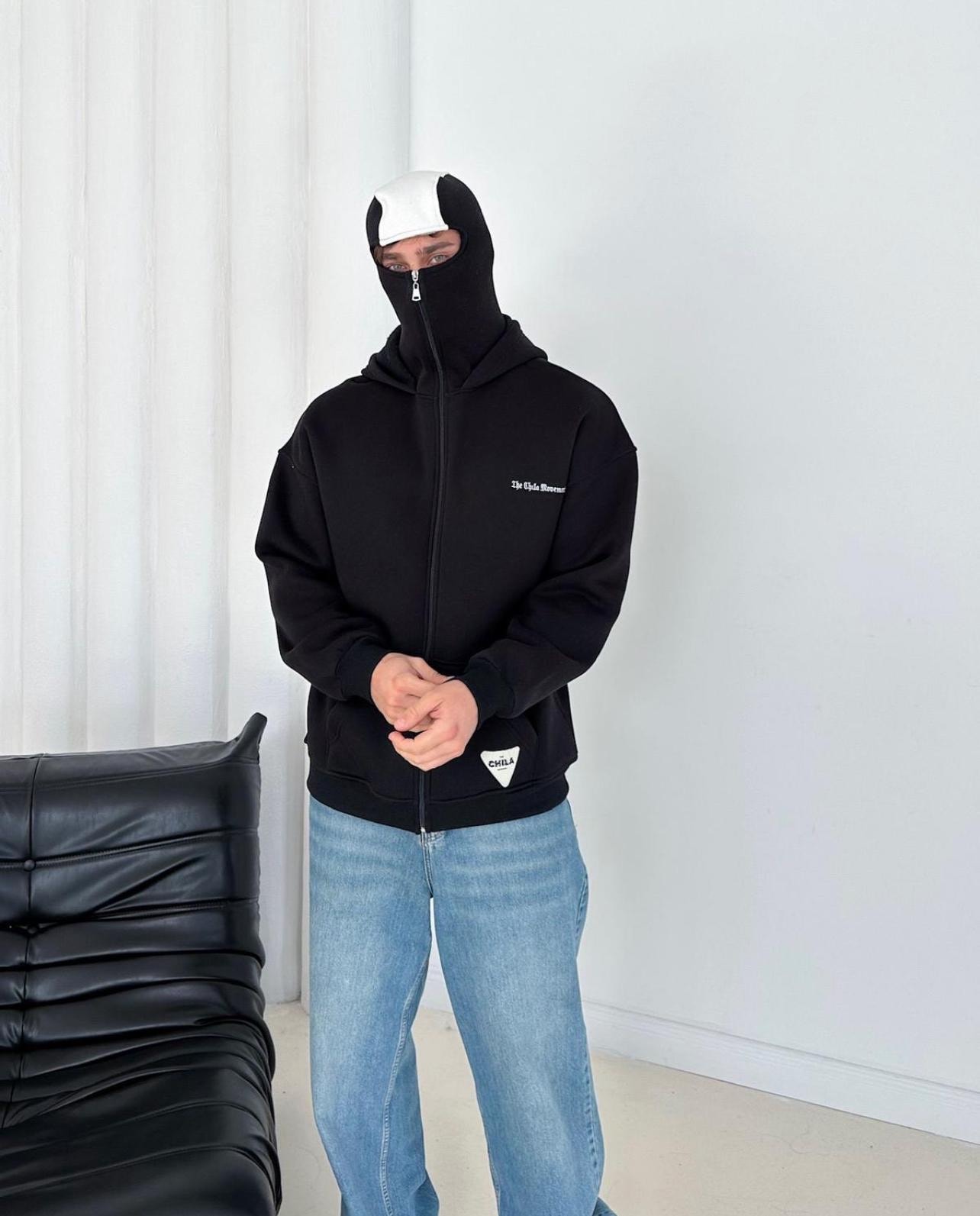 SİYAH CHL MASKE HIRKA (SC459)