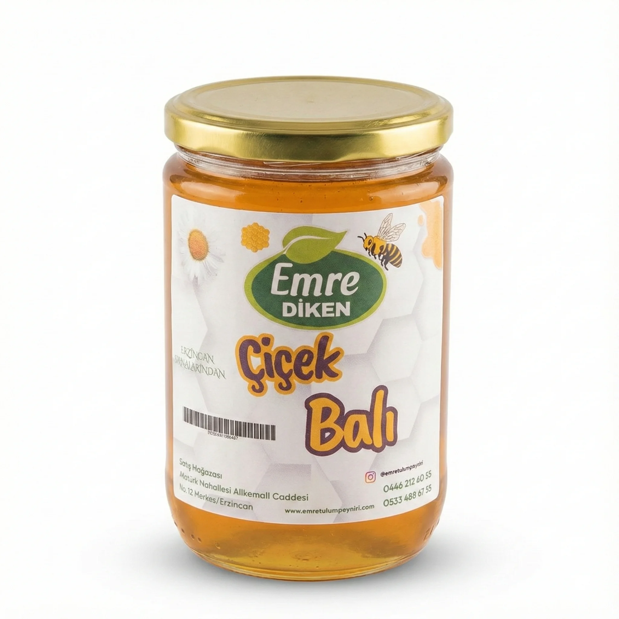 Erzincan Yayla Süzme Çiçek Balı 1000gr image