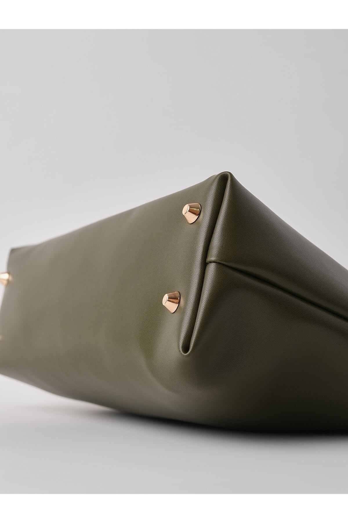 DERİ CLUTCH EL ÇANTASI