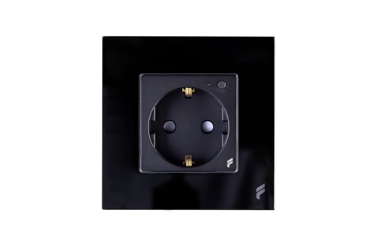 Smart Wall Socket - Black