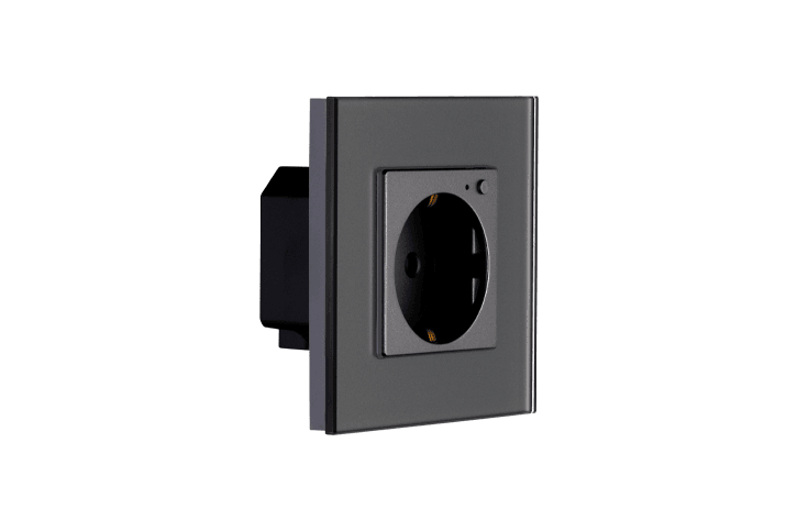 Smart Wall Mounted Socket - Gray