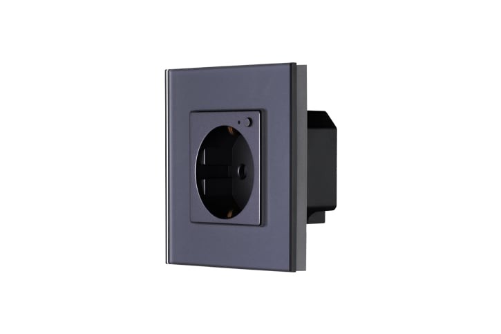 Smart Wall Mounted Socket - Gray