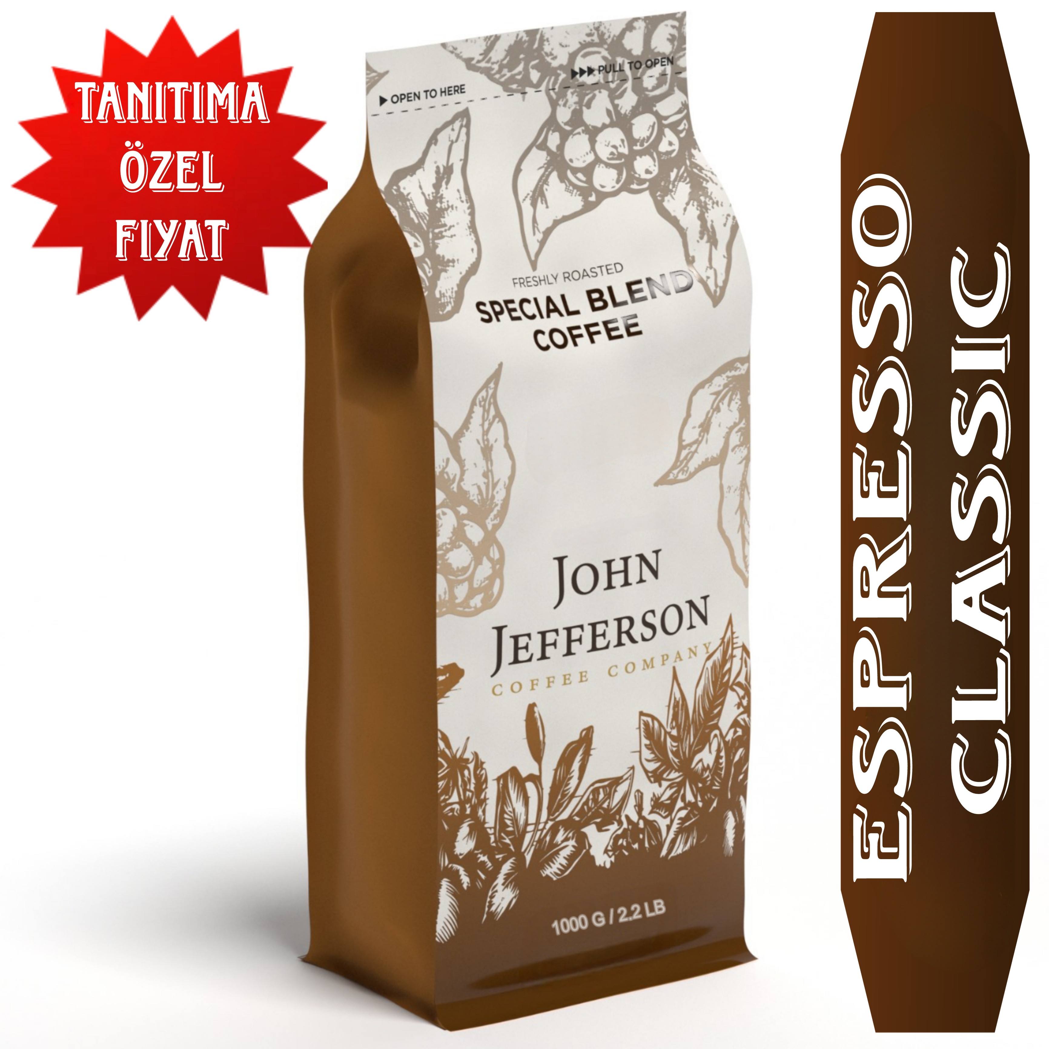 Espresso Çekirdek Kahve Classic 1000 Gr