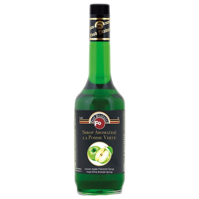 Yeşil Elma Aromalı Kokteyl Şurubu 700 ml