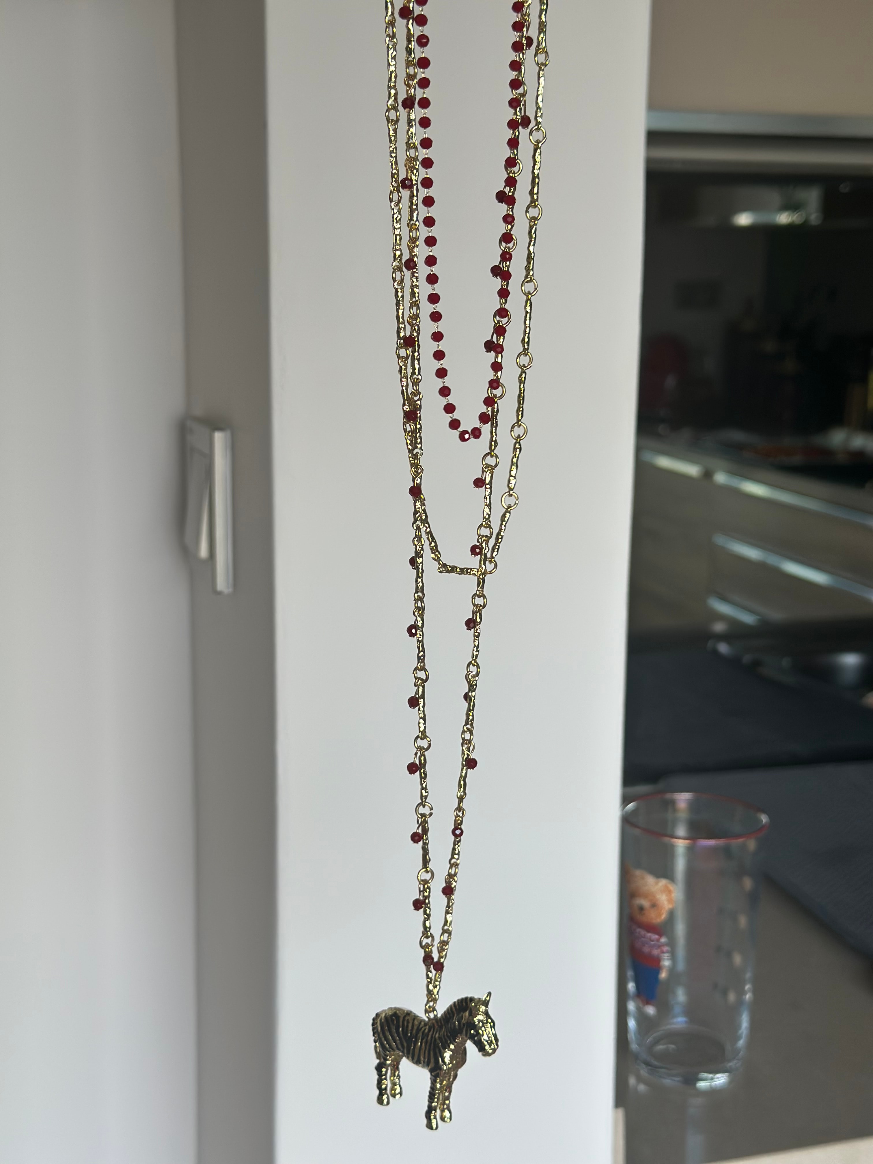 ATLI FİGÜRLÜ KOLYE