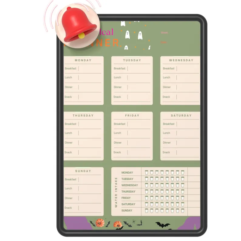 Yemek Planlayıcısı, Haftalık Yemek Takipçisi (A4 PDF Dijital İndirme)