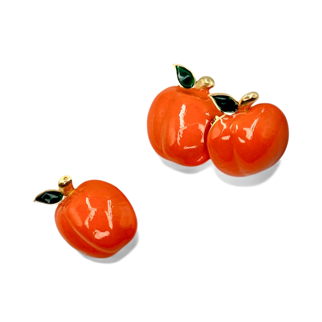 Kayısı Temalı Broş