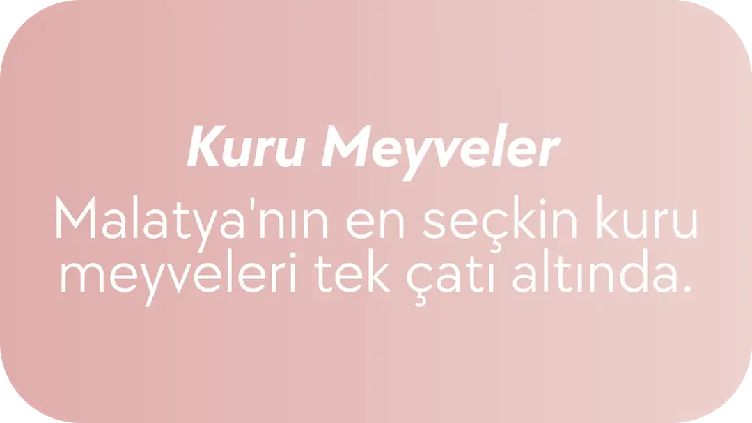 Kuru Meyveler