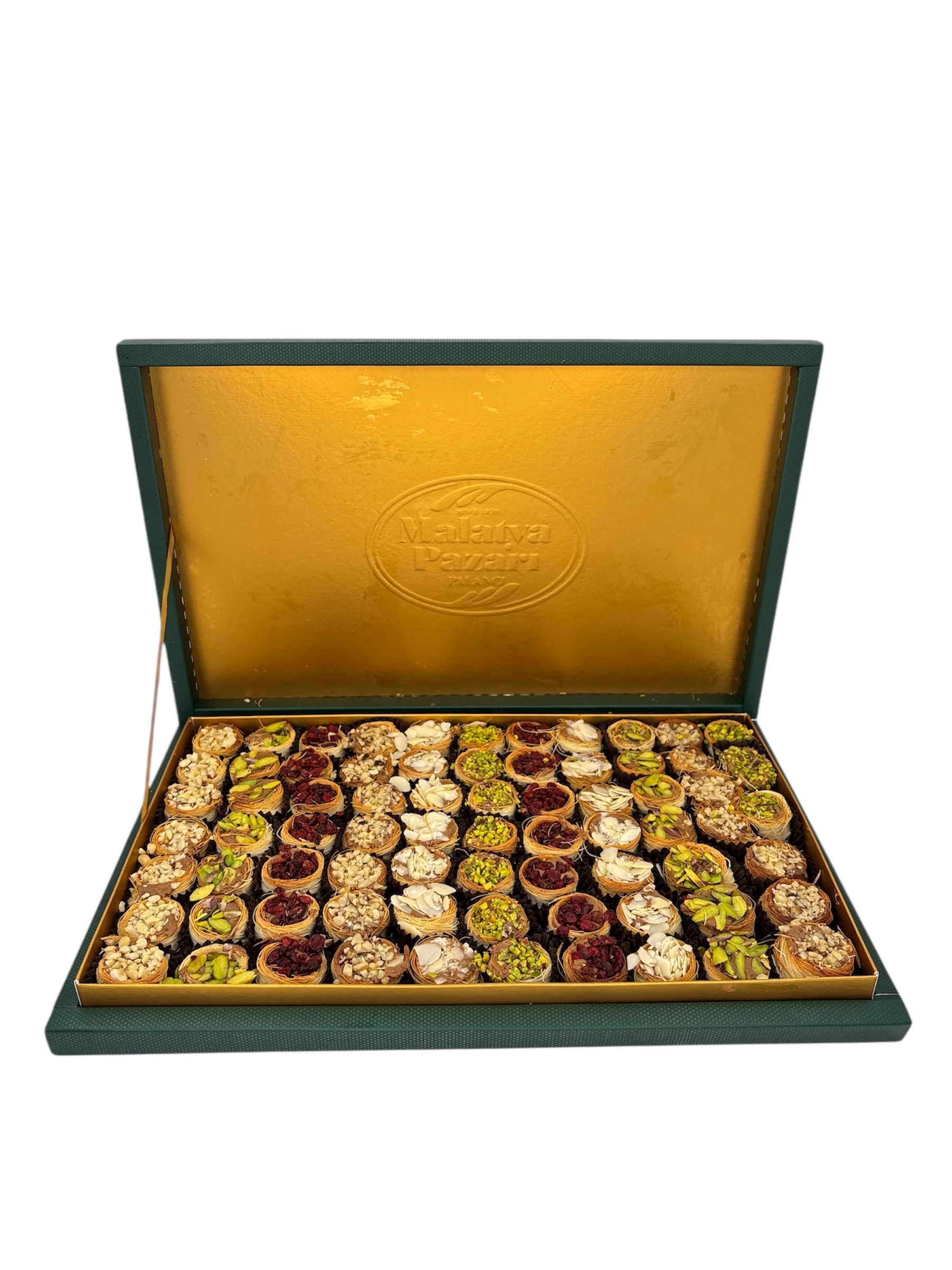 Turkuaz Askılı Kutu Bisküvi Krema Dolgulu Kadayıf 750 g