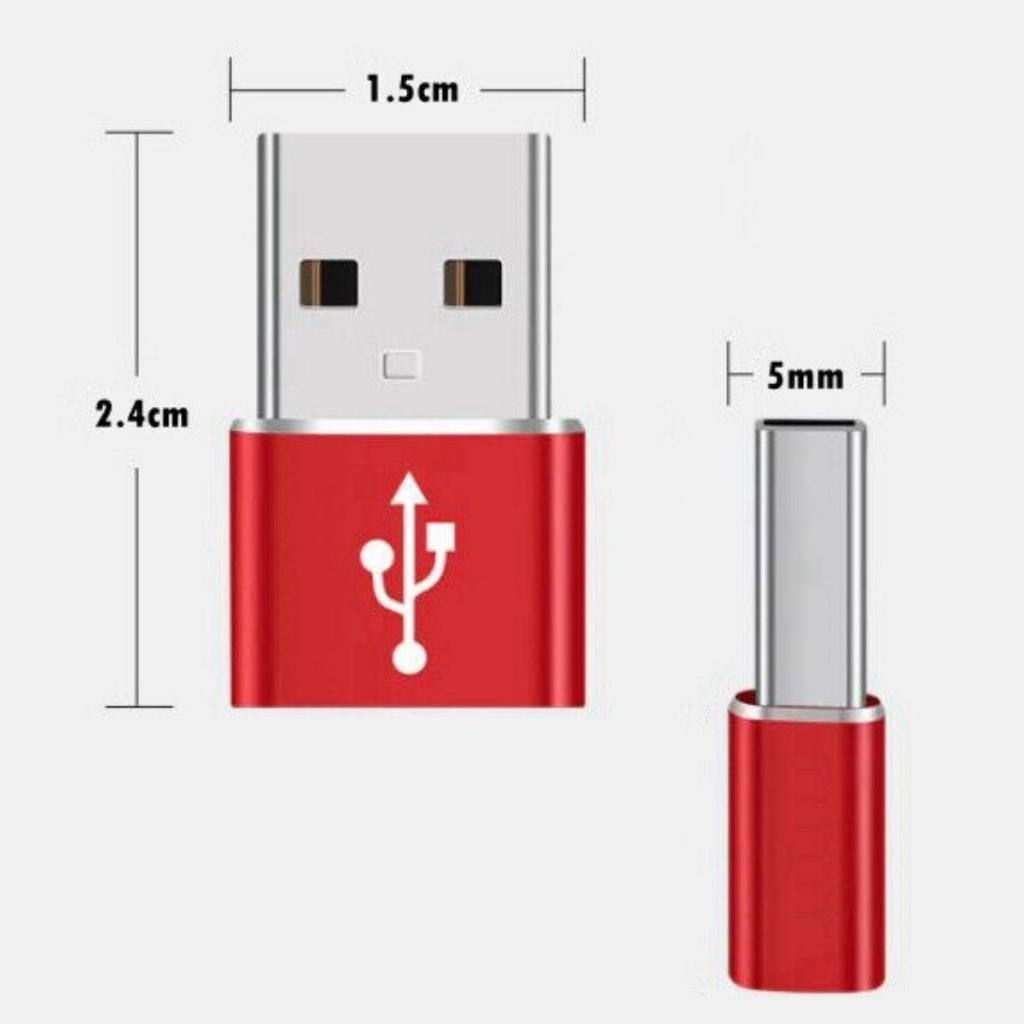 OLLEVRA USB'den TYPE-C 'ye Dönüştürücü Adaptör Veri Aktarımı Sağlayıcı Şarj Data Çevirici