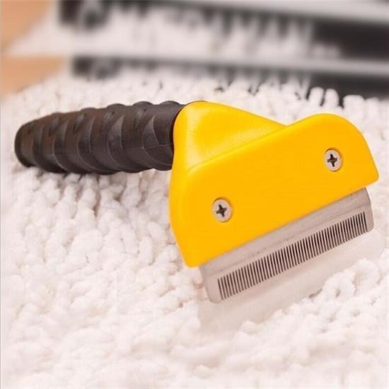 OLLEVRA Fubminator Kedi Köpek Tüy Toplama Tarağı Kaşıma Aparatı 4,5 Cm