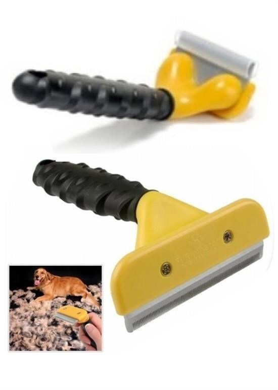 OLLEVRA 10 cm Kedi Köpek Tarağı Fırçası Tüy Alıcı Toplayıcı Tarak Fırça
