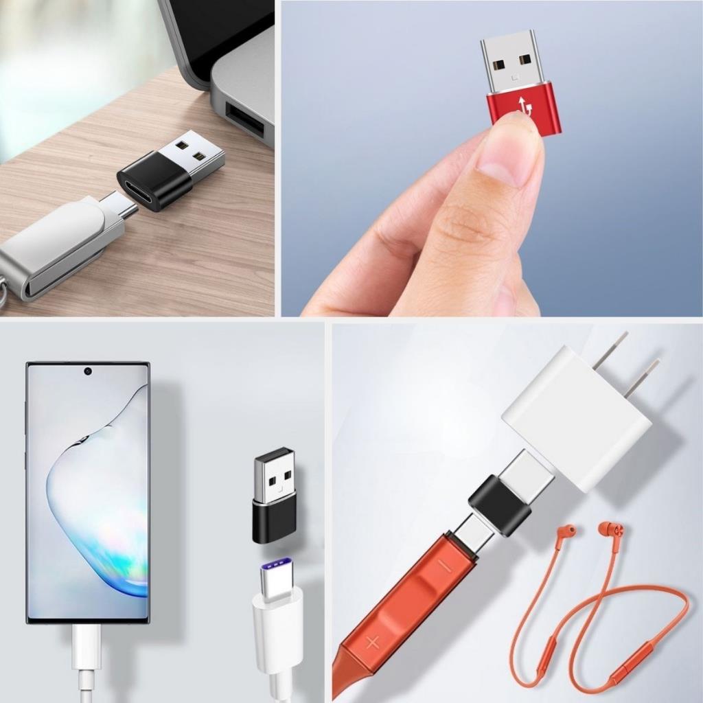 OLLEVRA USB'den TYPE-C 'ye Dönüştürücü Adaptör Veri Aktarımı Sağlayıcı Şarj Data Çevirici
