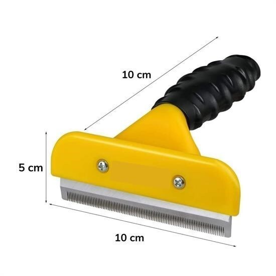 OLLEVRA 10 cm Kedi Köpek Tarağı Fırçası Tüy Alıcı Toplayıcı Tarak Fırça