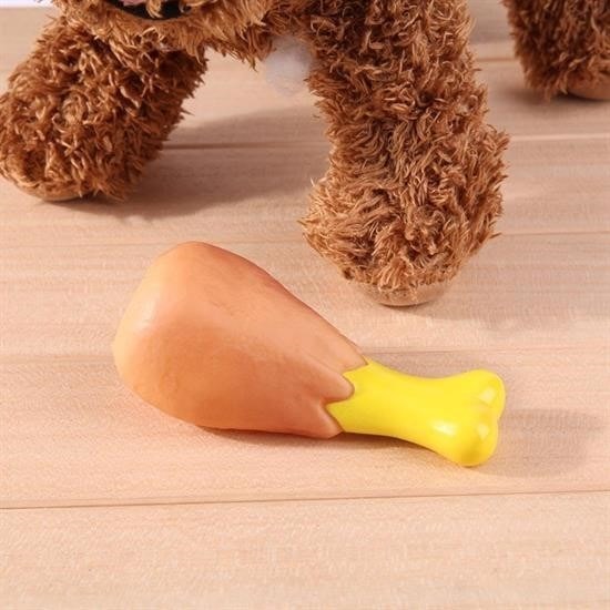 OLLEVRA Köpekler İçin Oyuncak Tavuk Budu