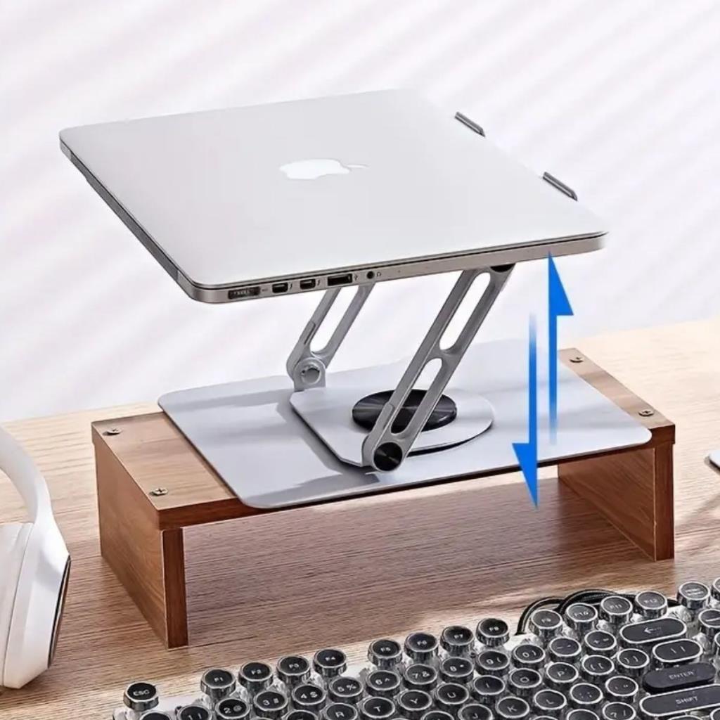 OLLEVRA 360 Derece Dönebilen Hava Aldıran Laptop Standı