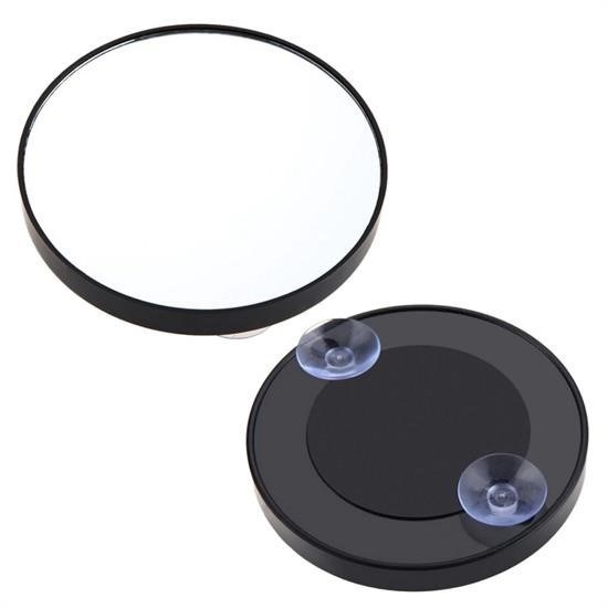 OLLEVRA 10x Büyüteçli Vantuzlu Pratik Kullanışlı Makyaj Lens Traş Aynası