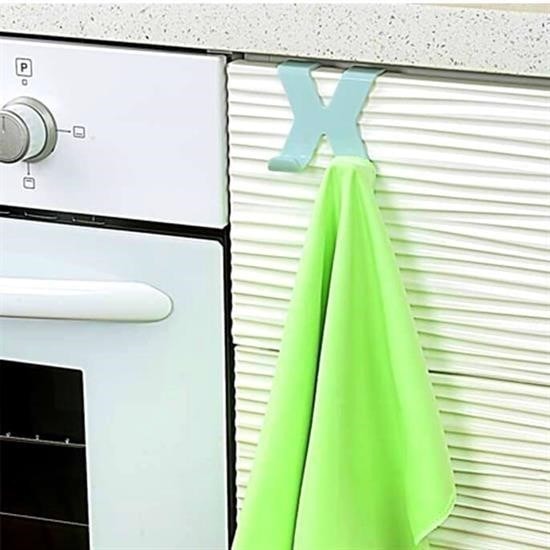 OLLEVRA Hang it Pratik Kolay Taşımabilir Havlupan 2 Kancalı Banyo Askısı