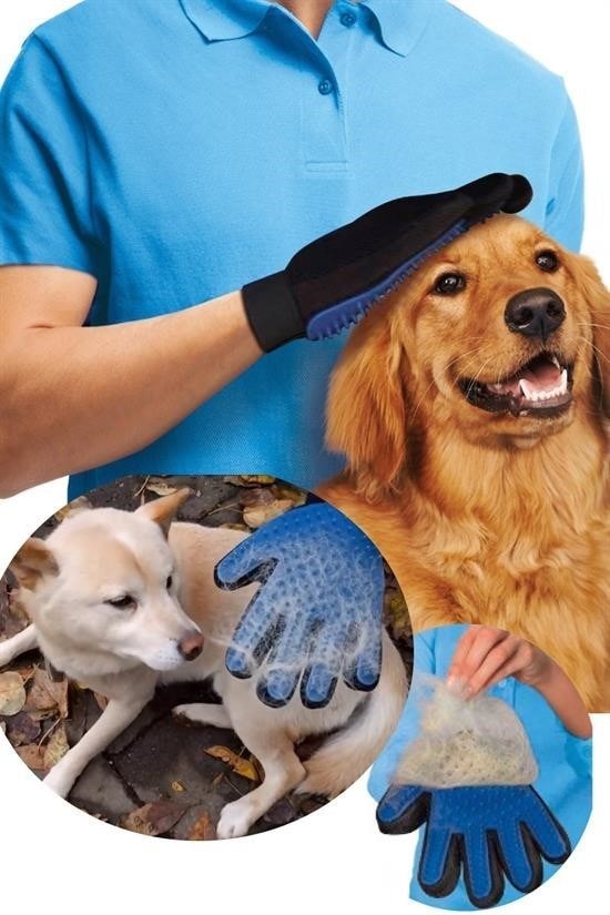 OLLEVRA Tüy Toplayan Kedi Temizleme Eldiveni Tüy Toplama Eldiveni