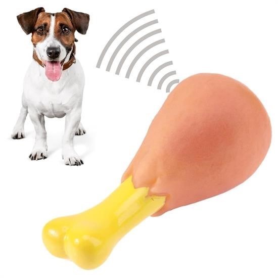 OLLEVRA Köpekler İçin Oyuncak Tavuk Budu