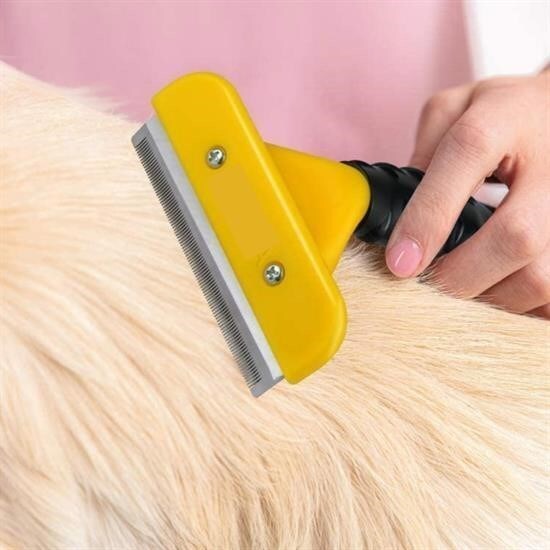 OLLEVRA 10 cm Kedi Köpek Tarağı Fırçası Tüy Alıcı Toplayıcı Tarak Fırça