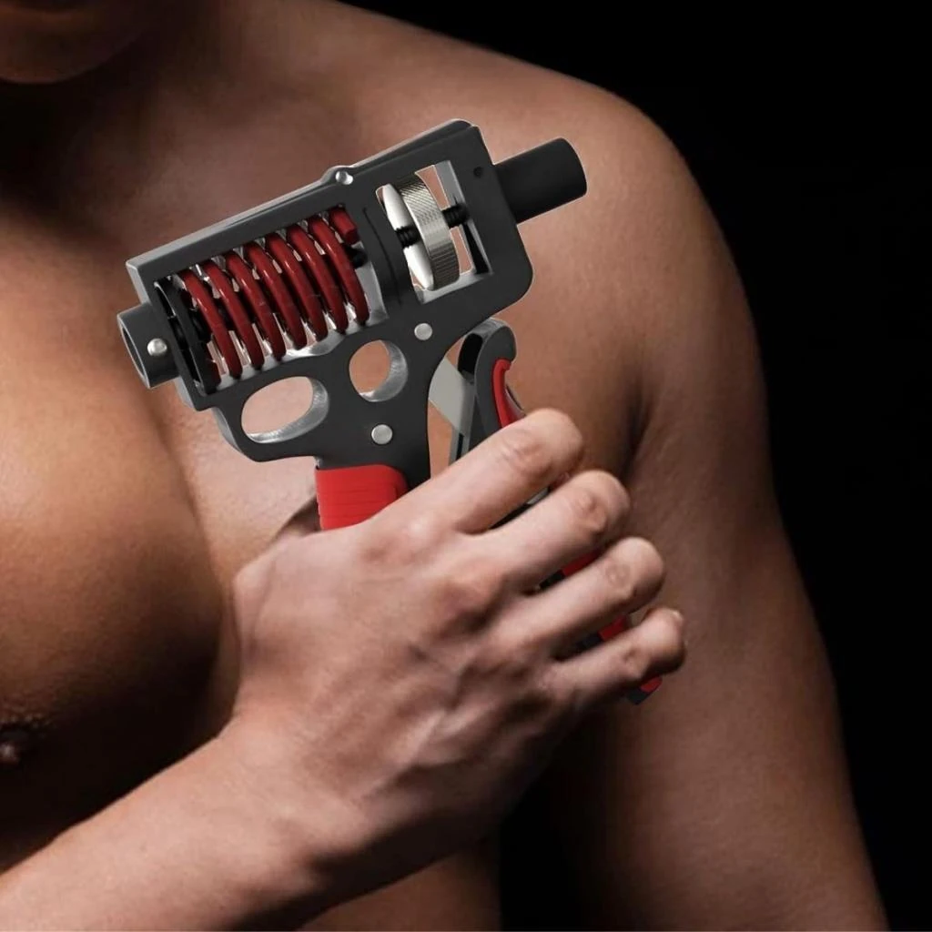 OLLEVRA Profesyonel El Bilek ve Kol Güçlendirici Kavrama Egzersiz Aleti Ayarlanabilir El Yayı