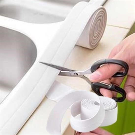 OLLEVRA Su Sızdırmaz  Banyo Mutfak Lavabo Küvet İzolasyon Şerit Bant Beyaz